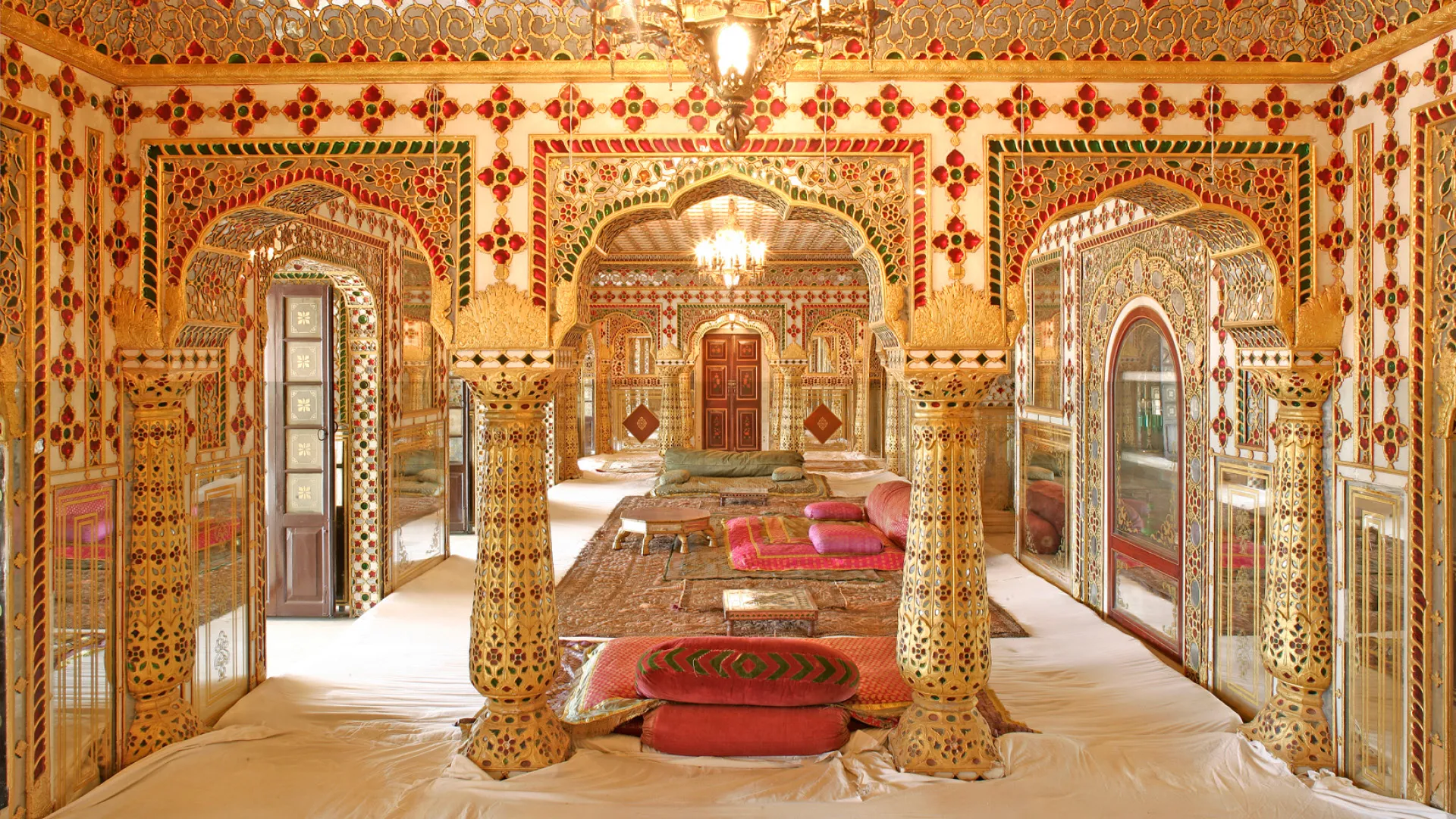 City Palace Jaipur royal residence and museum 13 km from The Ummed Haveli